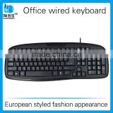 Best European style wired office keyboard- scientific waterproof keyboard