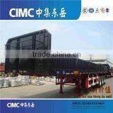 CIMC BPW Axle Dropside Flatbed Semi Trailer Tractor By Beiben Head Sales Africa thumbnail-3