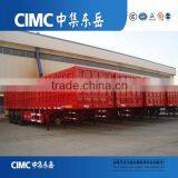 13meters 3 Axles Tarpaulins Container Box Curtain Side Van Semi Trailer for Sale thumbnail-2