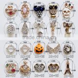 new style metal alloy with rhinestone fancy charm for finger nail decoration                        
                                                Quality Choice