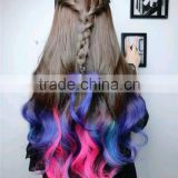 Best selling hot chinese products temporary hair dye colors on aliexpress