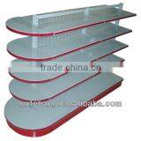 new design hot sell supermarket high quality round board shelf/business racks/supermarket manufacturer