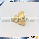 high quality Fog gold clover pins/pearl gold clover pins/mist gold clover pins