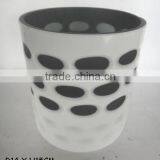 Glass Candle Holder for Tealight, Votive, Halloween Decoration thumbnail-3