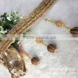 2015 Colourful Crystal Lace for Curtains thumbnail-5