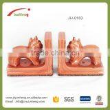 Glazed Ceramic Outdoor Cat House, Fake Books to Decorate, Unique Wholesale Home Decor