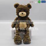 Cartoon Toy Stuffed Bear Plush Doll in Brown Color thumbnail-3