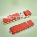 Promotional Custom Red Plastic 1GB- 32GB Usb thumbnail-1
