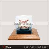 New Design Acrylic Display Case With Wood Base thumbnail-1
