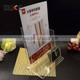 Custom Cheap Crystal Clear Acrylic Brochure Display Racks thumbnail-3