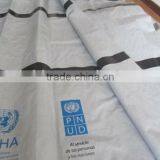 Grey Color Printed Reinforced Plastic Sheet for IFRC thumbnail-3