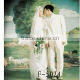 Customized Hand Painted Scenic Background For Wedding thumbnail-6