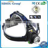 1800LM XM-L T6 LED Zoomable Headlight 3 Modes 18650 Bike Bicycle Flashlight Head Light Outdoor Camping thumbnail-1