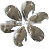 Fashion Teardrop Flat Back Two Holes Crystal Stone Design for Dresses thumbnail-2