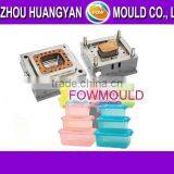 OEM custom plastic refrigerated container mould manufacturer