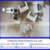 Malleable iron beam clamp Galvanized with high quality from 18 to 45mm