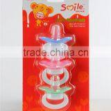 2015 China Suppiler Cute Baby For Fun Pacifiers Cheap Baby Pacifiers Gift Set