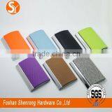 PU Leather+stainless Steel Fashion Temperament High-grade Business Card Case for Man and Women thumbnail-4