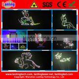 dj Lighting 230mW RGB 10kpss SD Card Animation Laser Light