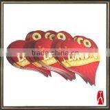 300g Coated Paper Heart Shaped Paper Hang Tag With Hole thumbnail-1