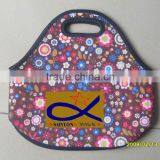 OEM Logo Print Neoprene Insulated Lunch Tote Bag thumbnail-5