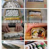 Bamboo sushi rolling mat Made Delicious Sushi Model
