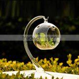 Hanging Glass Ball Candle Holder With Glass Holder thumbnail-2