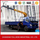 XCMG China Best 4ton Chinese Brand Telescopic Boom Truck Mounted Crane for Sale thumbnail-1