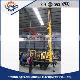 Trailer Mounted Drilling Rig Portable Water Well Borehole Drilling Machine thumbnail-4