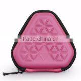 Grid Style Carrying EVA Earphone Case for Headphone/Earphone thumbnail-1
