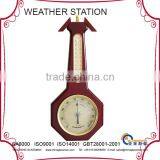 Indoor Multifunction Weather Station YG1602 With Wood Base thumbnail-1