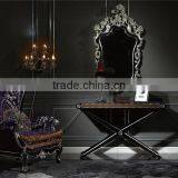 Elegant Luxury Refined Chair Set, Simple and Diverse Style Purple Leisure Chair and Table Set thumbnail-3