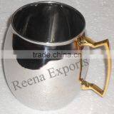 STEEL MUGS COPPER PLATED thumbnail-1