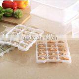 CY034 Household Article Fresh Dumpling Crisper Box Microwave Thawing Non Stick Food Tray Dumplings Preserving Box thumbnail-6