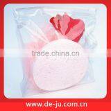 Sponge Pink Soap Flower Small Gift Bag Bath Set thumbnail-1