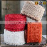 New Design Natural Jute Burlap Ribbon thumbnail-2