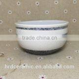 Stocked Personalized High Quality Ceramic Soup Bowl With Two Size thumbnail-5