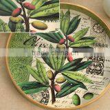 Decorative Hot Selling Factory Manufacture Paint Wooden Tray thumbnail-1