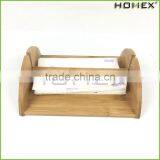 Bamboo Napkin Holder With Bar Homex BSCI/Factory thumbnail-3