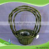Willow Hamper Empty Wicker Gift Baskets for Flower thumbnail-1