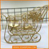 New Products Metal Trolley Handmade Christmas Ornament