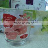 High Quality Handmade Glass Water Jug With Flower Design on the Body