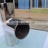 stainless steel pipe accessories 3 way stainless steel elbow