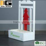 White Wooden Pots Garden and Succulent Plant Pot thumbnail-6