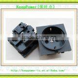 AC Power Outlet European Chassis Plug Socket E-08 European Snap-in Socket thumbnail-1