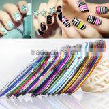 DIY Nail Art Decoration 3D Colorful Nail Tape Nail Art Stripe Tape thumbnail-5