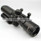 Tactical Compact 1.5-5X32 Riflescope Red/green Illuminated Mil-Dot Reticle With Side Attached Green Laser Scope Combo thumbnail-3