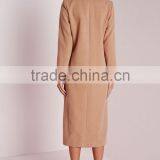 OEM Service Best Selling Lady Oversized Camel Winter Coat thumbnail-5