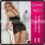 Nude Women Wearing Hot Open Lingerie Sexy Teddy Wear thumbnail-2