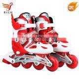 PU Single Flashing Roller Skate Shoes Price for Kids 2017 thumbnail-1